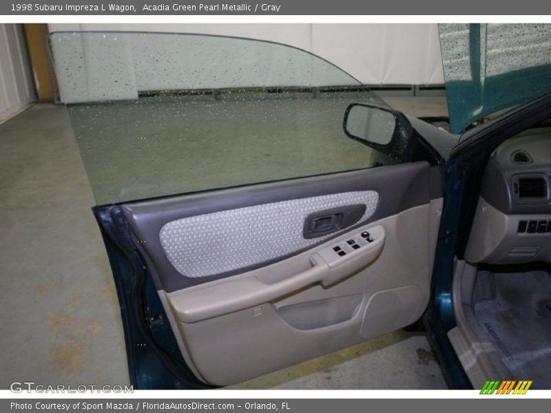 Acadia Green Pearl Metallic / Gray 1998 Subaru Impreza L Wagon