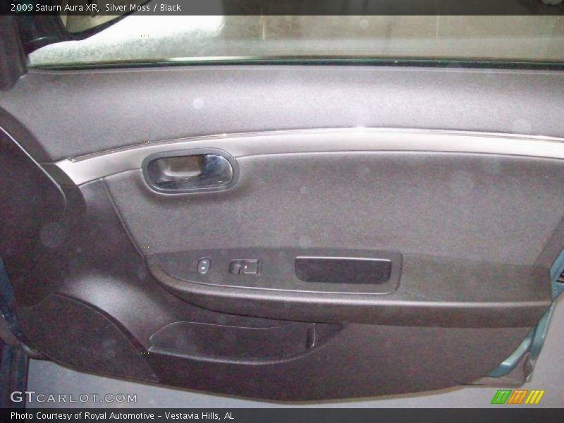 Silver Moss / Black 2009 Saturn Aura XR