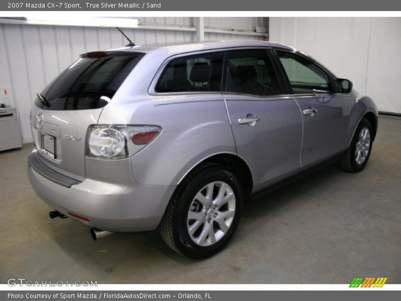 True Silver Metallic / Sand 2007 Mazda CX-7 Sport