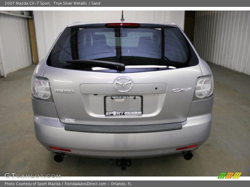 True Silver Metallic / Sand 2007 Mazda CX-7 Sport
