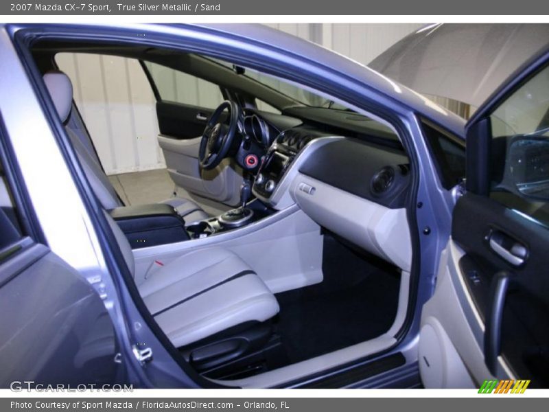 True Silver Metallic / Sand 2007 Mazda CX-7 Sport