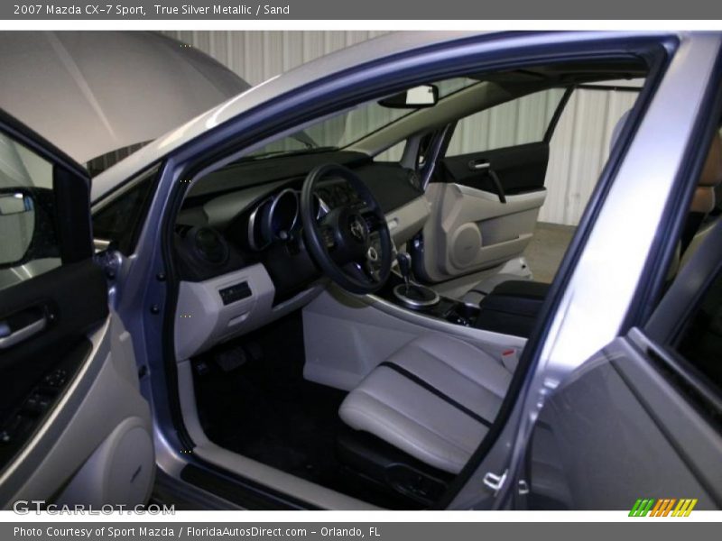 True Silver Metallic / Sand 2007 Mazda CX-7 Sport