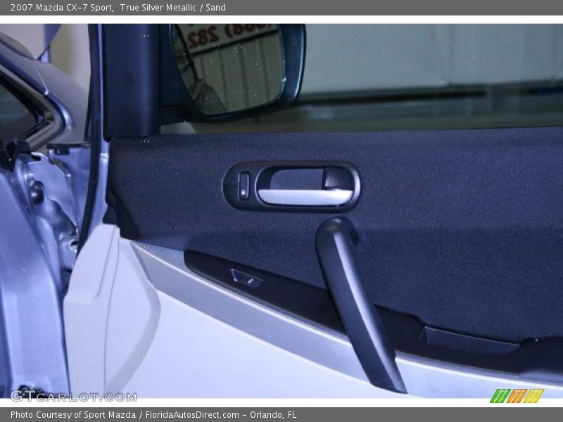 True Silver Metallic / Sand 2007 Mazda CX-7 Sport