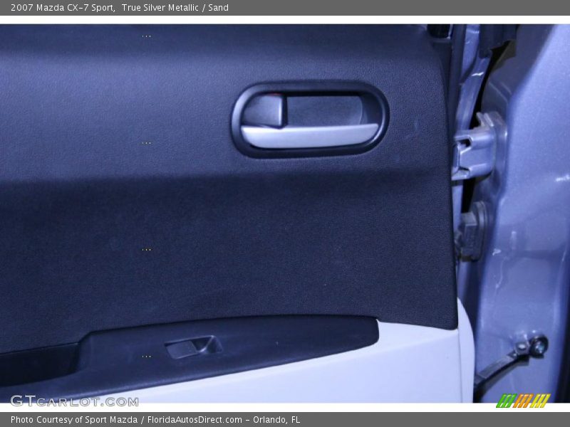 True Silver Metallic / Sand 2007 Mazda CX-7 Sport