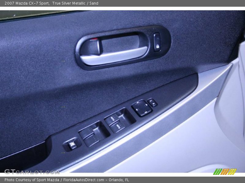 True Silver Metallic / Sand 2007 Mazda CX-7 Sport