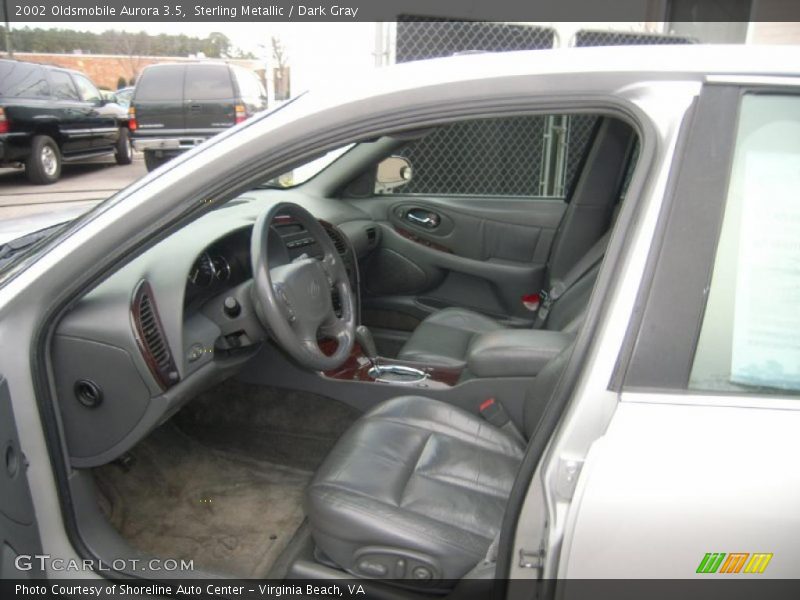 Sterling Metallic / Dark Gray 2002 Oldsmobile Aurora 3.5