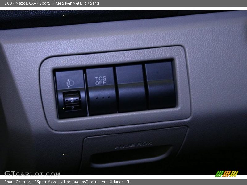 True Silver Metallic / Sand 2007 Mazda CX-7 Sport