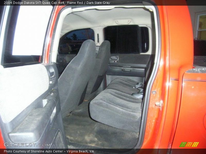 Flame Red / Dark Slate Gray 2004 Dodge Dakota SXT Quad Cab 4x4