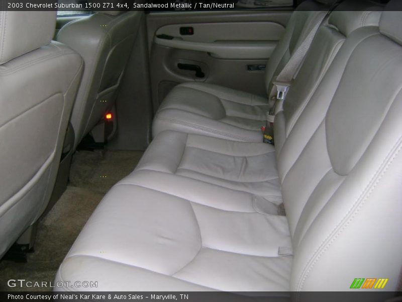 Sandalwood Metallic / Tan/Neutral 2003 Chevrolet Suburban 1500 Z71 4x4