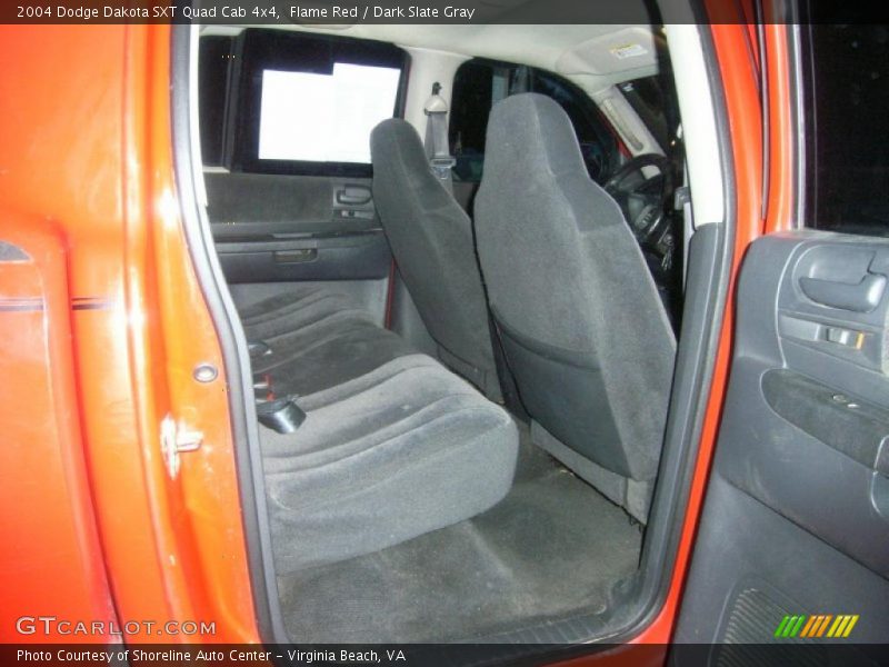 Flame Red / Dark Slate Gray 2004 Dodge Dakota SXT Quad Cab 4x4