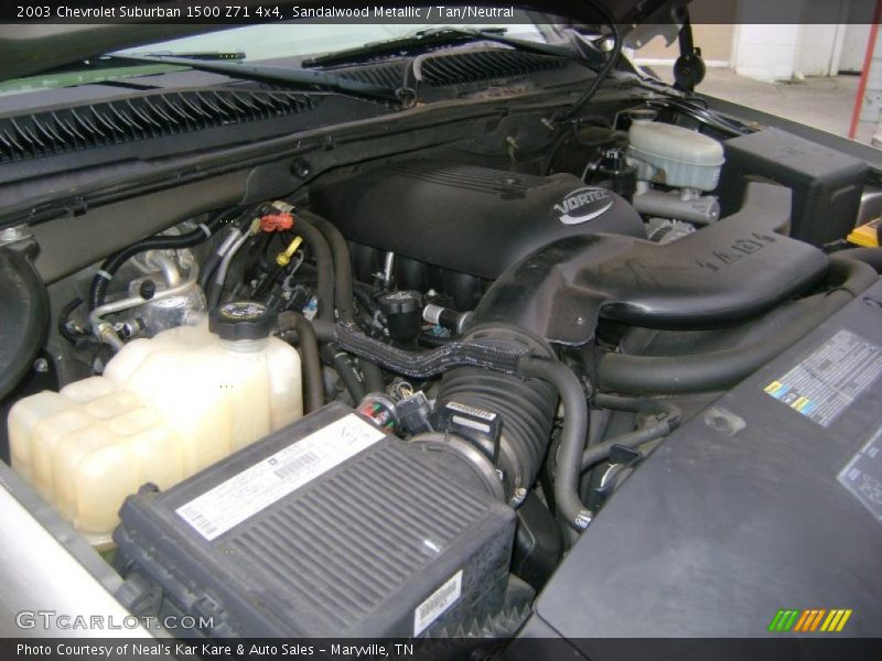 Sandalwood Metallic / Tan/Neutral 2003 Chevrolet Suburban 1500 Z71 4x4