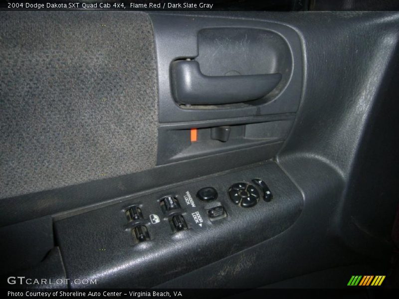 Flame Red / Dark Slate Gray 2004 Dodge Dakota SXT Quad Cab 4x4