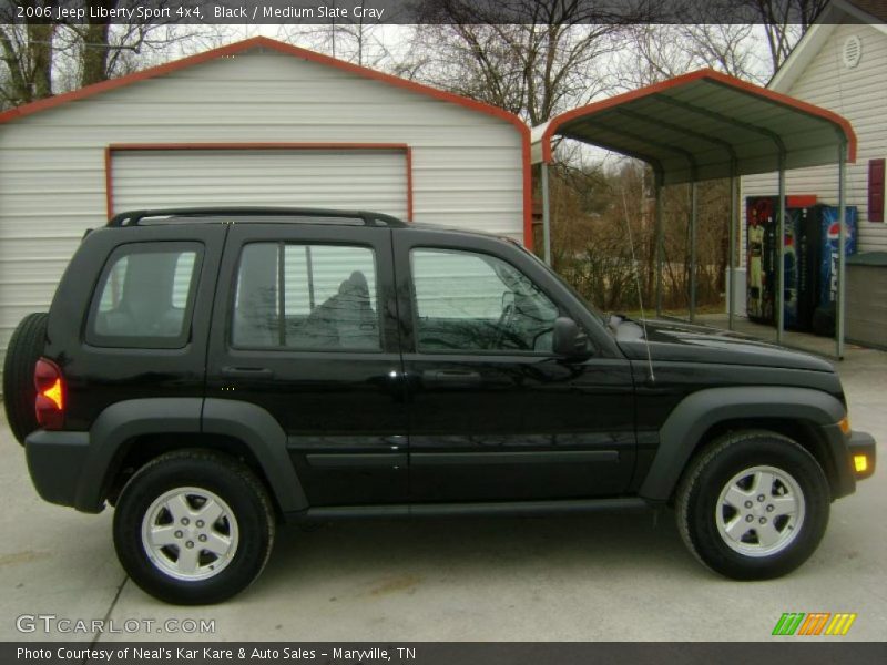 Black / Medium Slate Gray 2006 Jeep Liberty Sport 4x4