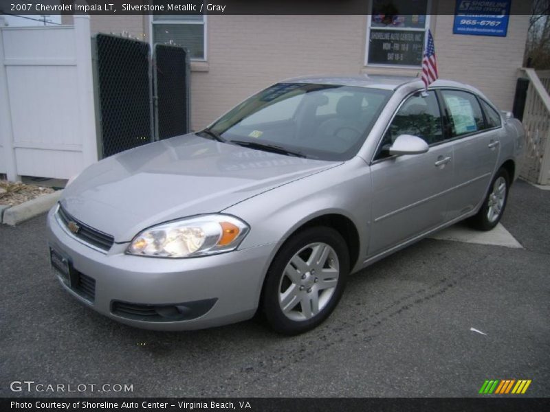 Silverstone Metallic / Gray 2007 Chevrolet Impala LT