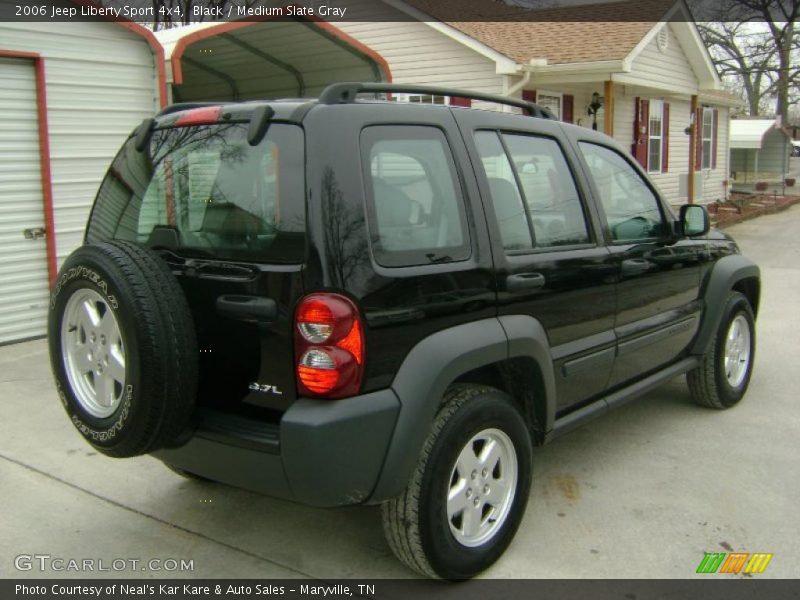 Black / Medium Slate Gray 2006 Jeep Liberty Sport 4x4