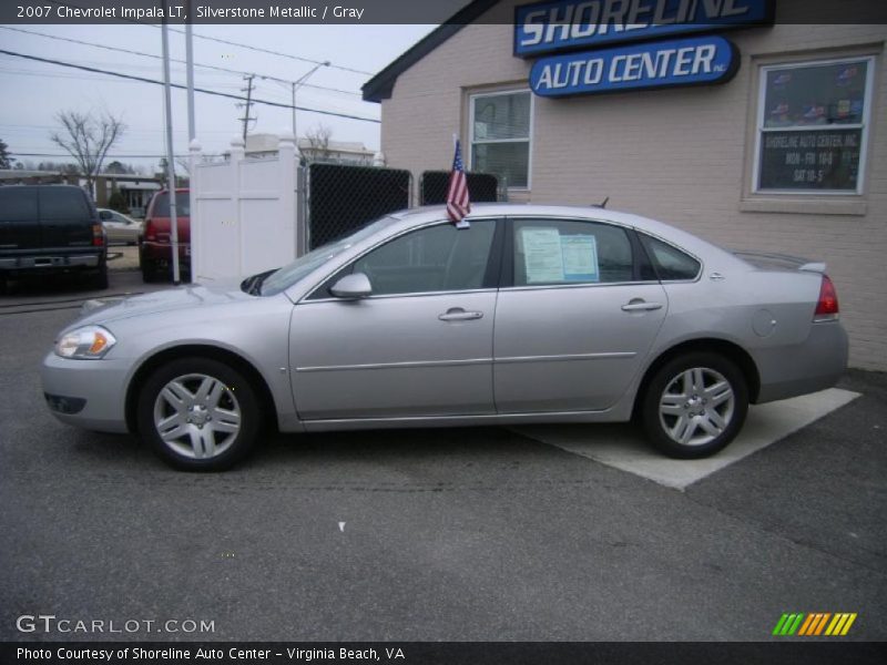 Silverstone Metallic / Gray 2007 Chevrolet Impala LT