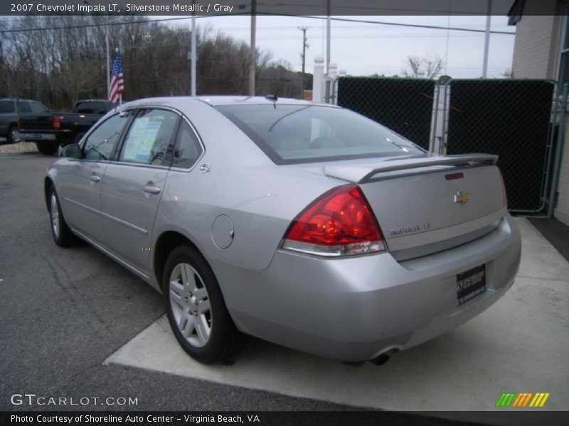 Silverstone Metallic / Gray 2007 Chevrolet Impala LT