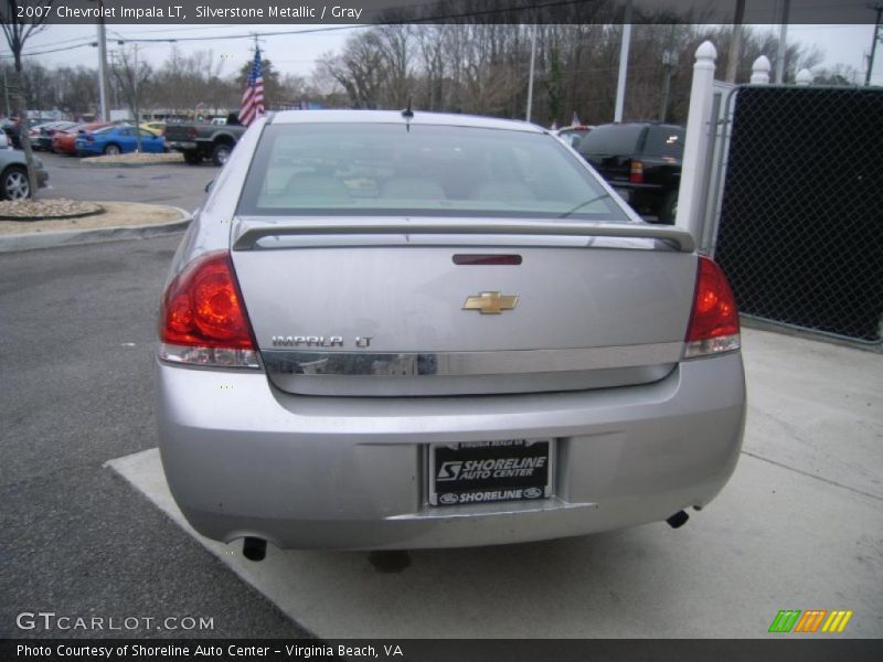Silverstone Metallic / Gray 2007 Chevrolet Impala LT