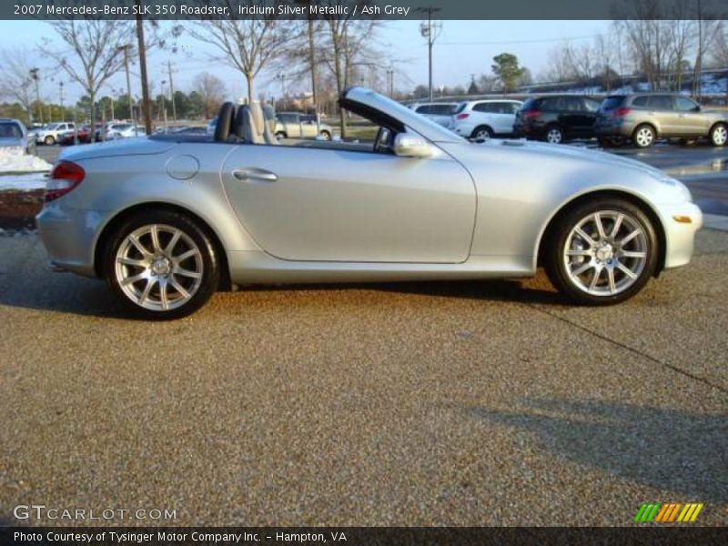 Iridium Silver Metallic / Ash Grey 2007 Mercedes-Benz SLK 350 Roadster