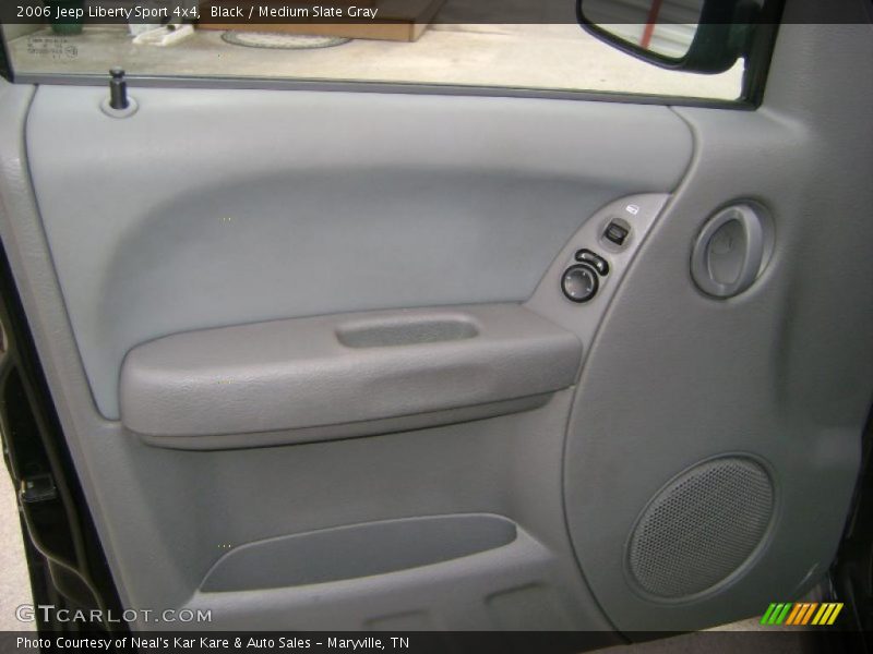 Black / Medium Slate Gray 2006 Jeep Liberty Sport 4x4