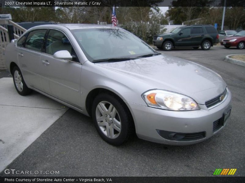 Silverstone Metallic / Gray 2007 Chevrolet Impala LT