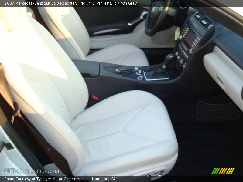 Iridium Silver Metallic / Ash Grey 2007 Mercedes-Benz SLK 350 Roadster