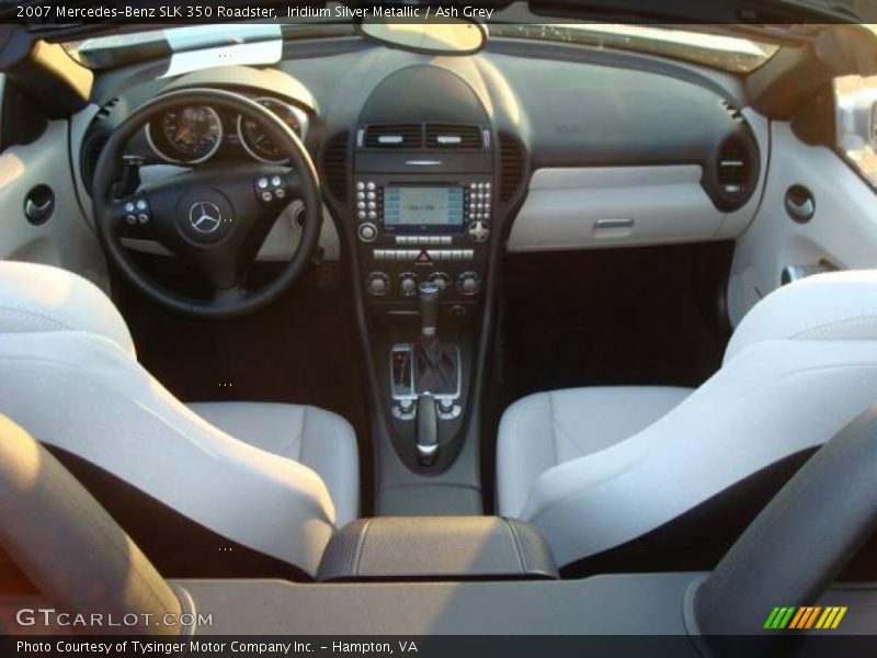 Iridium Silver Metallic / Ash Grey 2007 Mercedes-Benz SLK 350 Roadster