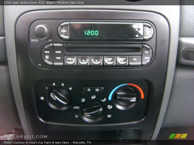 Black / Medium Slate Gray 2006 Jeep Liberty Sport 4x4