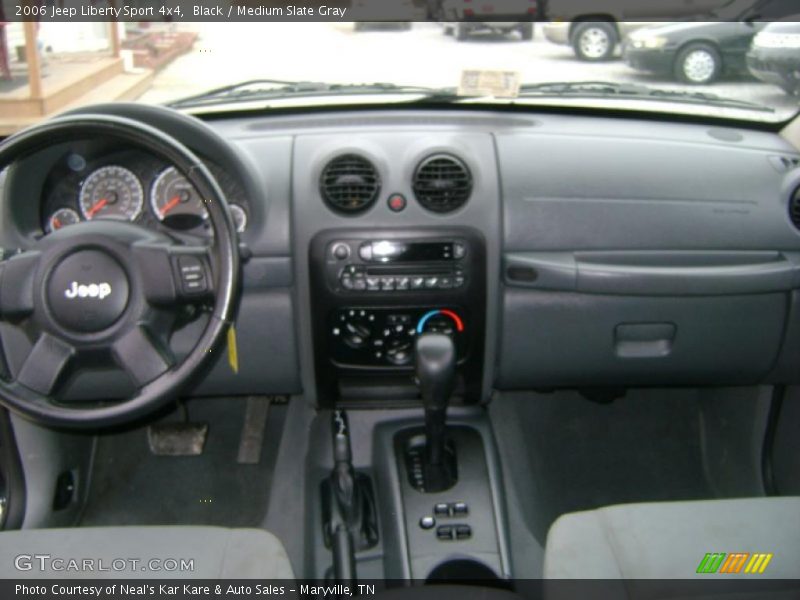 Black / Medium Slate Gray 2006 Jeep Liberty Sport 4x4