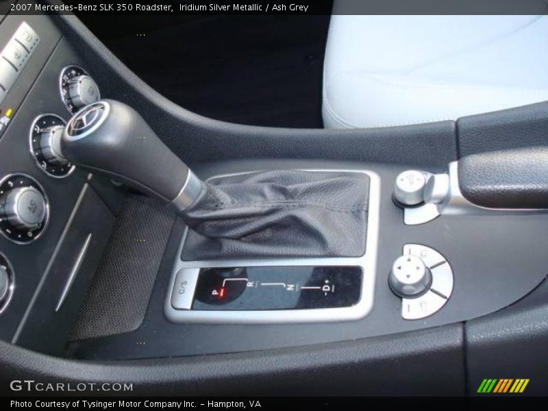 Iridium Silver Metallic / Ash Grey 2007 Mercedes-Benz SLK 350 Roadster