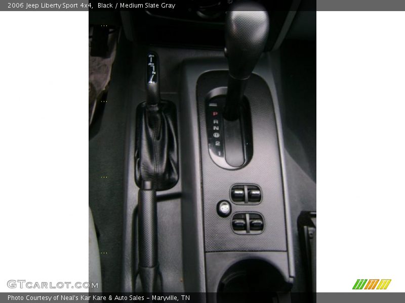 Black / Medium Slate Gray 2006 Jeep Liberty Sport 4x4