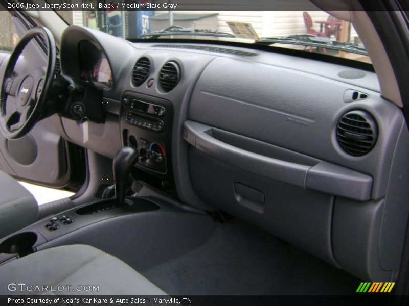 Black / Medium Slate Gray 2006 Jeep Liberty Sport 4x4