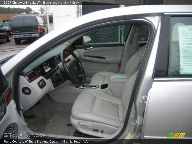 Silverstone Metallic / Gray 2007 Chevrolet Impala LT