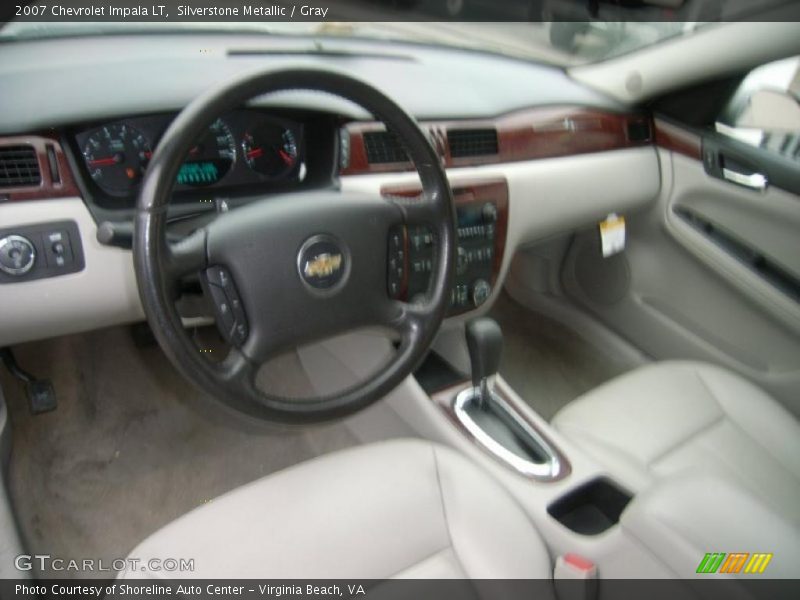 Silverstone Metallic / Gray 2007 Chevrolet Impala LT