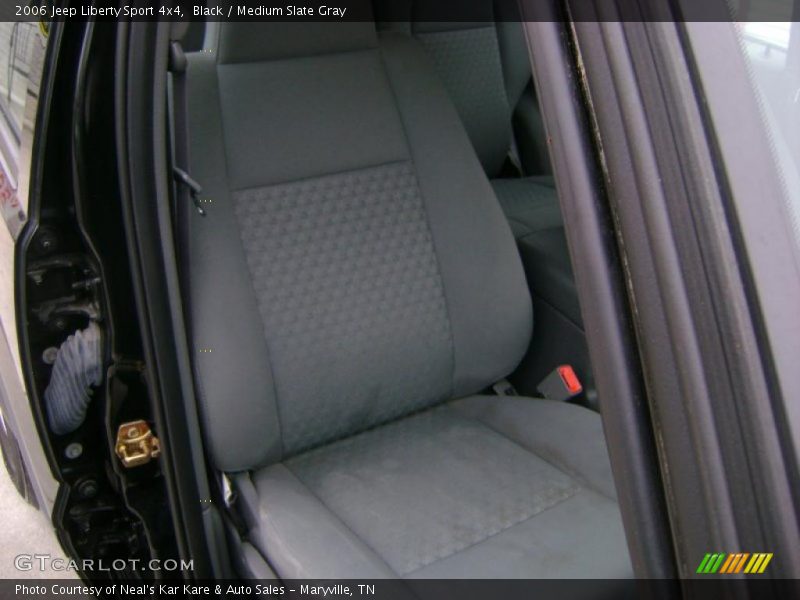 Black / Medium Slate Gray 2006 Jeep Liberty Sport 4x4