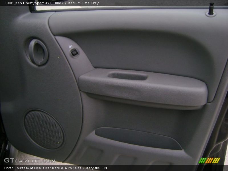 Black / Medium Slate Gray 2006 Jeep Liberty Sport 4x4