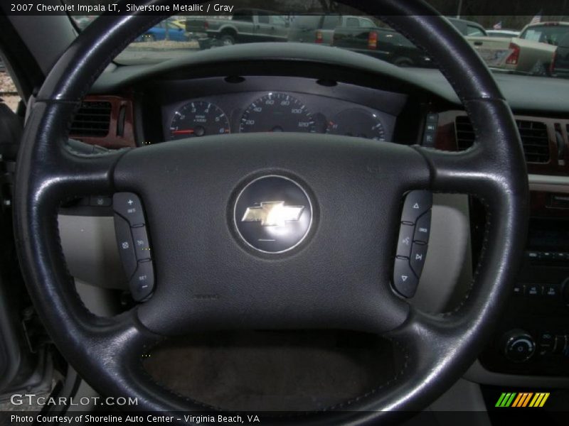 Silverstone Metallic / Gray 2007 Chevrolet Impala LT