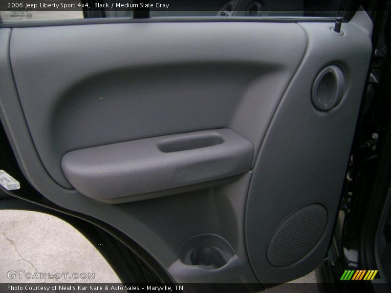 Black / Medium Slate Gray 2006 Jeep Liberty Sport 4x4