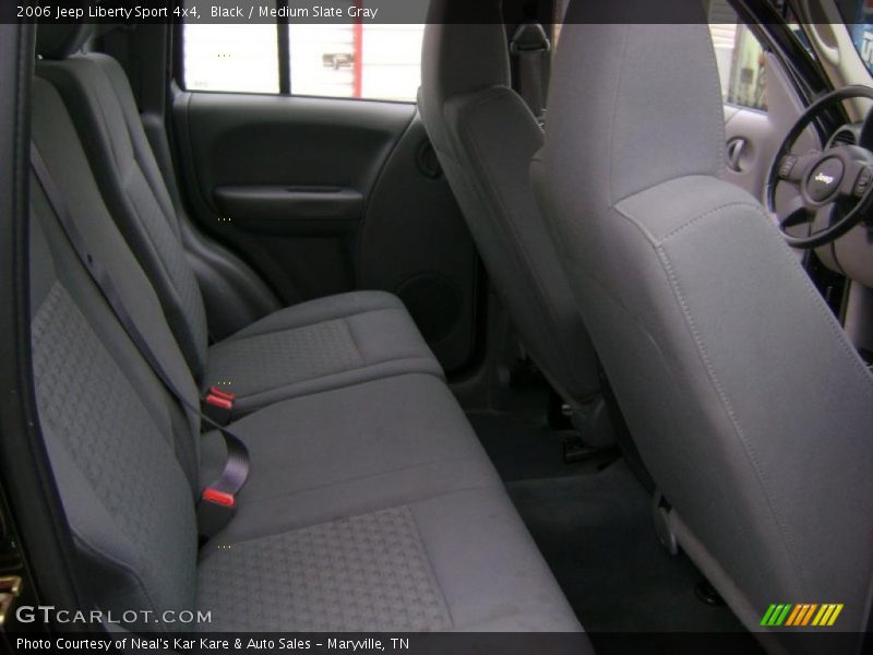 Black / Medium Slate Gray 2006 Jeep Liberty Sport 4x4