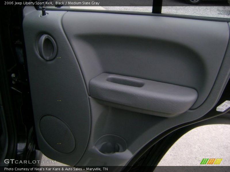 Black / Medium Slate Gray 2006 Jeep Liberty Sport 4x4