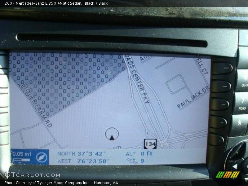 Black / Black 2007 Mercedes-Benz E 350 4Matic Sedan