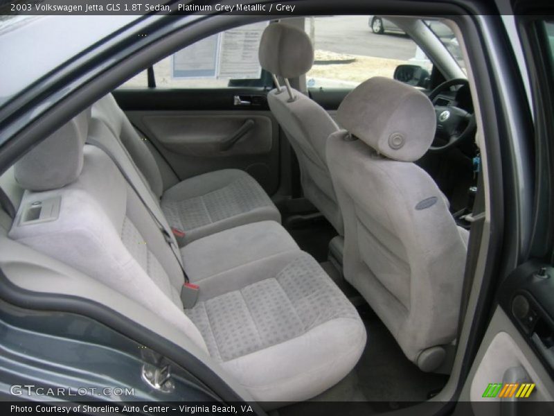 Platinum Grey Metallic / Grey 2003 Volkswagen Jetta GLS 1.8T Sedan
