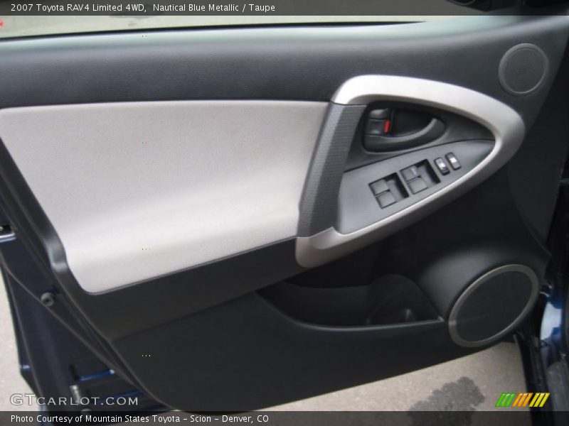 Nautical Blue Metallic / Taupe 2007 Toyota RAV4 Limited 4WD