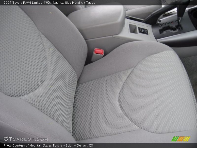 Nautical Blue Metallic / Taupe 2007 Toyota RAV4 Limited 4WD