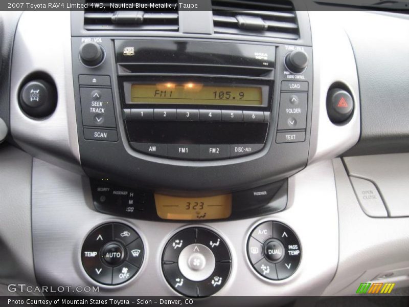 Nautical Blue Metallic / Taupe 2007 Toyota RAV4 Limited 4WD