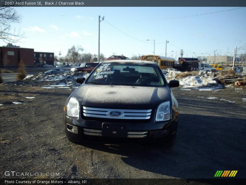 Black / Charcoal Black 2007 Ford Fusion SE