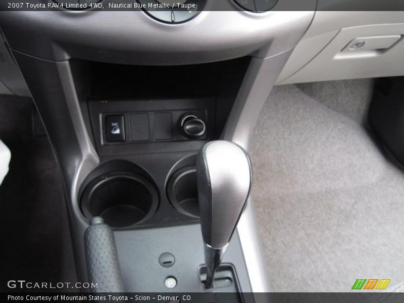 Nautical Blue Metallic / Taupe 2007 Toyota RAV4 Limited 4WD