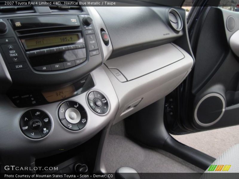 Nautical Blue Metallic / Taupe 2007 Toyota RAV4 Limited 4WD