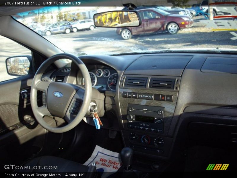 Black / Charcoal Black 2007 Ford Fusion SE
