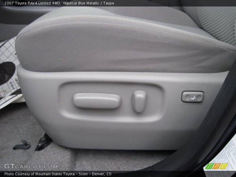 Nautical Blue Metallic / Taupe 2007 Toyota RAV4 Limited 4WD